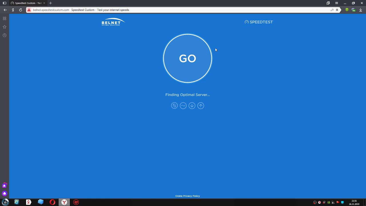 тест скорости белнет - YouTube
