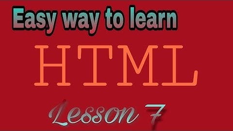 Html tutorial for beginners in hindi full course | Html Table tag | part 07 | for students | html