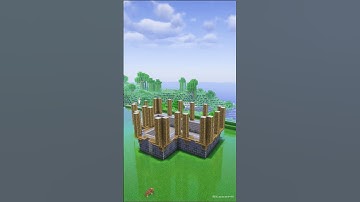 Minecraft:Survival House Tutorial Time lapse build🏘️#youtubeshorts #minecraft #shortvideo #trending