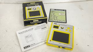 □ KORG コルグ KAOSSILATOR カオシレーター KO-1 タッチパッド