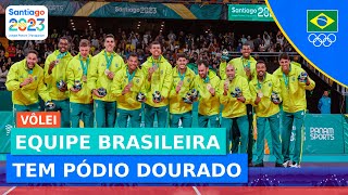 JOGOS PAN-AMERICANOS l VÔLEI MASCULINO l BRASIL GANHA DA ARGENTINA E CONQUISTA O OURO