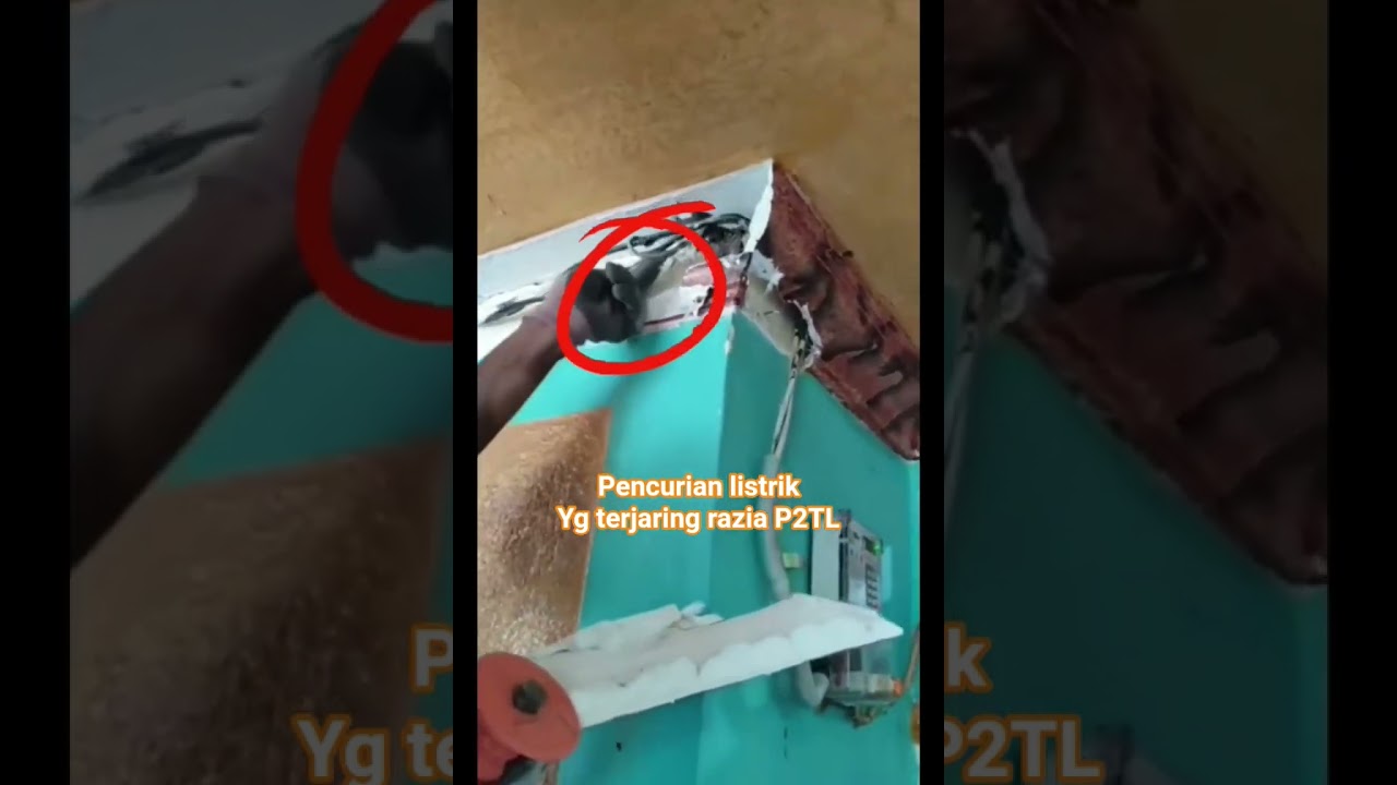 pencurian listrik yang terjaring razia P2TL PLN