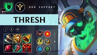 Thresh Support vs LeBlanc - VN Grandmaster Patch 25.24
