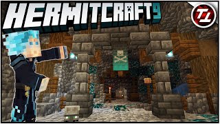 Decked Out Level 3 is BUILT! The Black Mines! Hermitcraft 9: #45