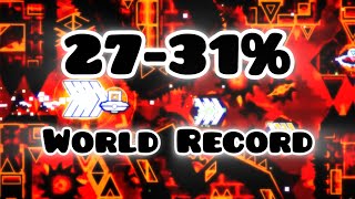 [WORLD RECORD] Aeternus 27-31% + 29-32.5% (403k Attempts)