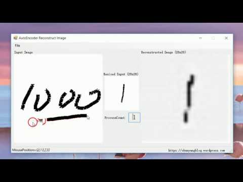 Tensorflow: AutoEncoder Reconstruct Image