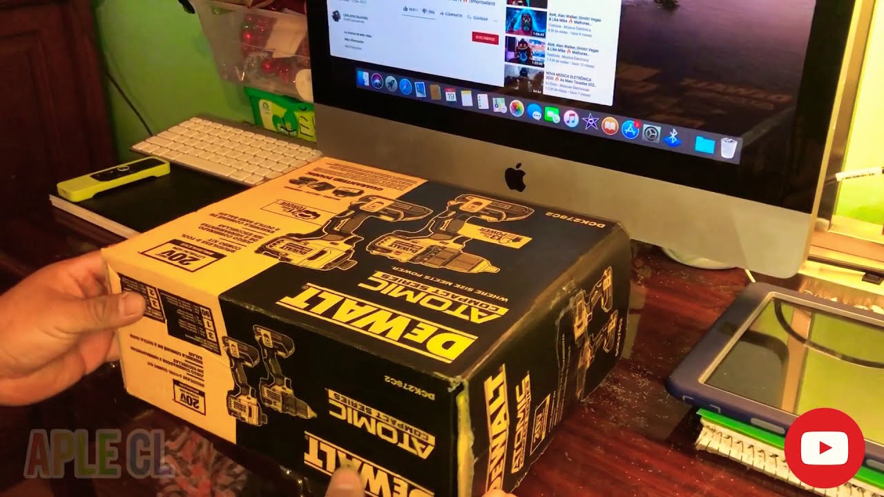 Black Friday (dewalt drill combo unboxing) español YouTube