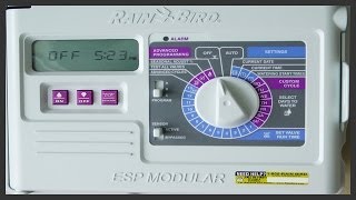 How to install & program a Rain Bird ESP Series timer