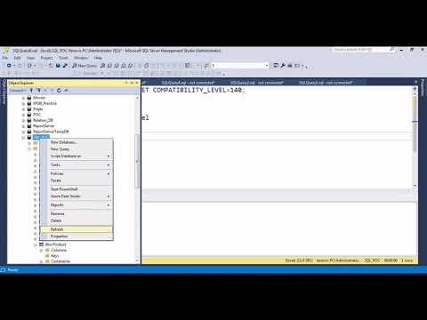 Microsoft SQL Server Performance Tuning Part 3 : Compatibility Level in SQL Server