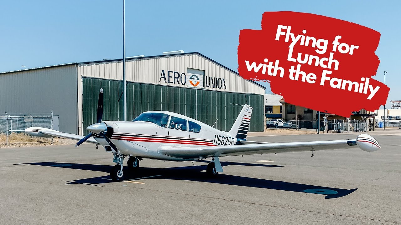 Piper Comanche 250 - Our First Time Flying for Lunch!
