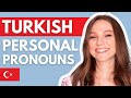 Personal pronouns in turkish  learn turkish grammar