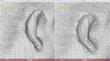 Structure SDK 0.6 Mesh Detail Comparison