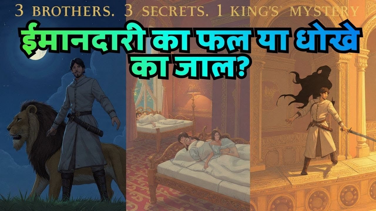 बगदाद के 3 जाबांज़ भाई और जादुई फल का रहस्य | Heart Touching Moral Story 2026