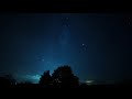 Timelapse of multiple sunsets the moon and the stars movement
