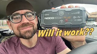 I got the NOCO BOOST GB40 Battery Jump Starter | Will It Work?