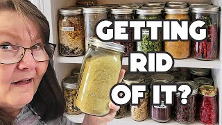 Sneak a Peek:  Dehydrated Pantry Tour & What I do with Leftover Dehydrated Food