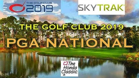 TGC 2019 SKYTRAK Golf Simulator -  PGA National Champion Course