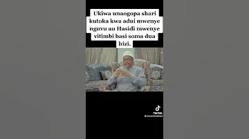 Soma Dua Hizi Ili Kujikinga Dhidi Ya Maadui Na Mahasidi 