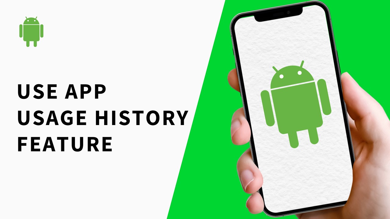 How to Use Android App Usage History Feature - YouTube