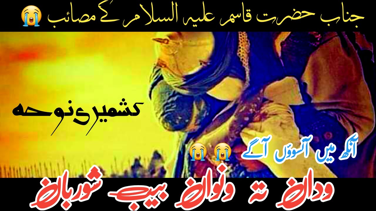 wadaan tae wanvaan Beeb Shorbaan || Kashmir Nawah || Heart breaking 💔💔|| J&K Azadari