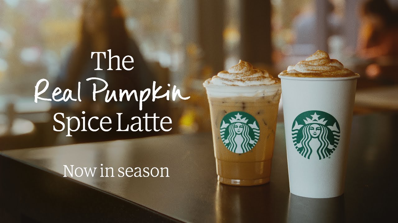 Starbucks Coffee — Starbucks - The Real Pumpkin Spice Latte (YouTube video ad)