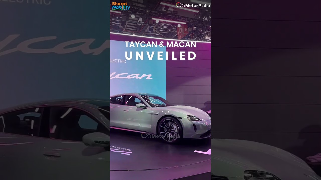 Meet the new Porsche Macan, Taycan facelift | Auto Expo 2025 India 