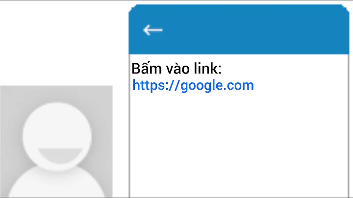 Sketchware | Bấm vào link có trong Textview