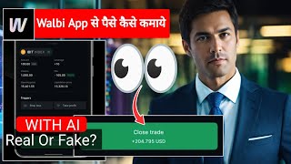 Walbi Trading App se Trading Kar Paise Kaise Kmaye | New Ai Trading App 2024 screenshot 4