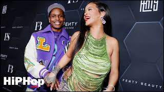 RIHANNA \& A$AP ROCKY THROW RAVE-THEMED BABY SHOWER FOLLOWING RAPPER'S LAX ARREST