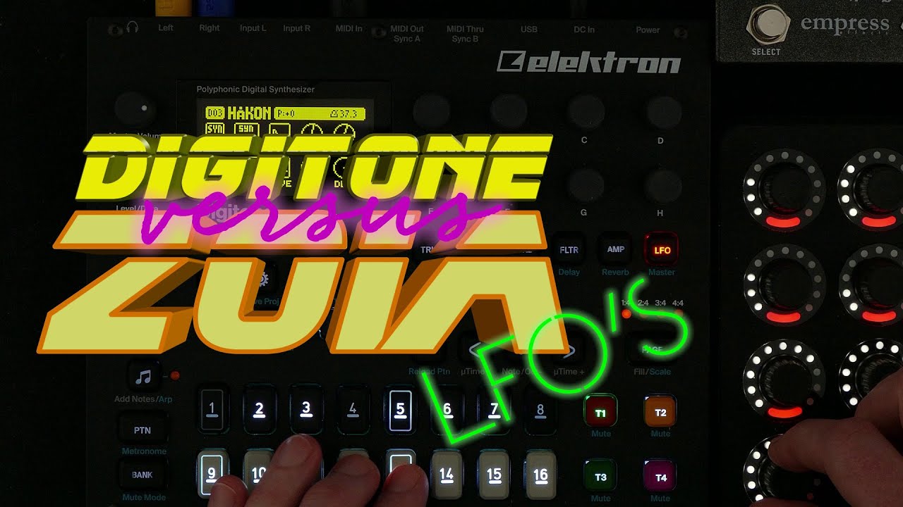Digitone vs Zoia LFO's - Dark Ambient Improvisation (Same but Different ...