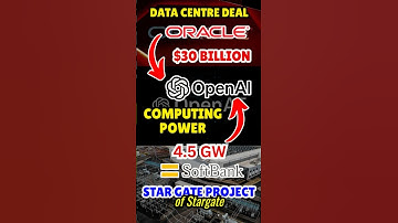 OpenAI Signed an Historic $30 Billion Deal with Oracle, Expanding 4.5GW of AI Computing Capability