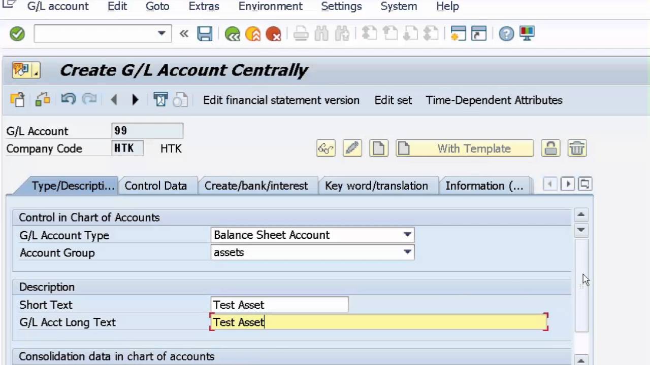 Sap S4 Hana Chart Of Accounts