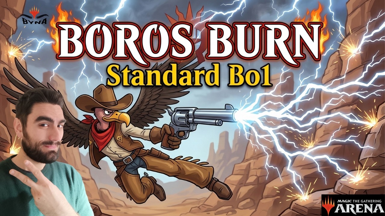 BOROS BURN Standard Bo1 #magicthegathering   #mtg #mtgarena