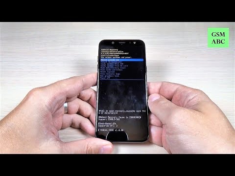 HARD RESET Samsung Galaxy A6, A8 (2018)