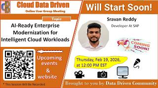 CDD | 2026-02-19 | AI-Ready Enterprise Modernization for Intelligent Cloud Workloads | Sravan Reddy