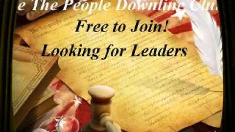 New MLM ~ Fastest Building Downlines ~ We The People Downline Club