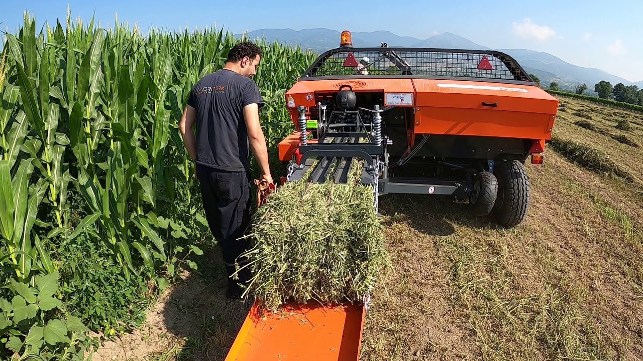 Balya Makinasını Deniyoruz - İlk Balyamızı Yaptık - AGRİTÜRK S690 [ GoPro ]
