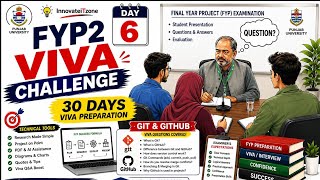 Information DAY 6 🔥 FYP VIVA CHALLENGE | Git & GitHub Viva Questions | External Examiner Questions | BS IT Guide