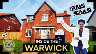 Touring a FANTASTIC 4 Bed Detached New Build Show Home | House Tour UK | Morris Homes The Warwick