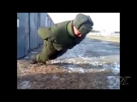 Отжимание без рук    супер солдаты российской армии