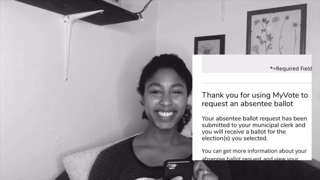 How to Request an Absentee Ballot in Wisconsin - YouTube