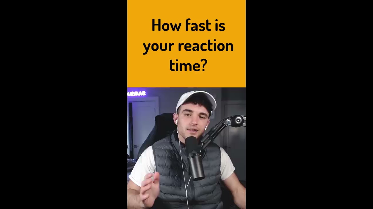 How Fast Is Your Reaction Time 
