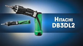 Обзор аккумуляторной отвертки Hitachi - DB3DL2