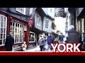 YORK WALK | The Shambles in York City Centre, Yorkshire, England | 4k Walking Tour