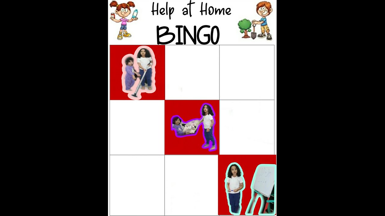 Bingo Help at home Bingo Kids chores YouTube