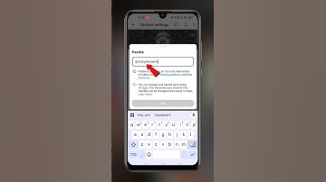 YouTube Channel Handle Kaise Change Karen | YouTube Channel Custom Link #techfrack #shorts