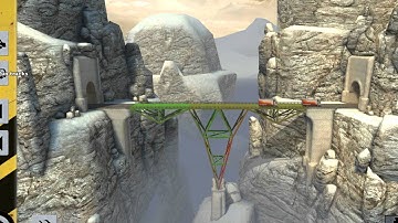 Bridge Constructor 100% Best High Score Walkthrough Truck proof HD 1080P Score 1 482 250