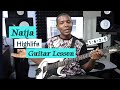 EASY High life Guitar lines for Church Praises - 1 6 2 5 progression - African Guitarist