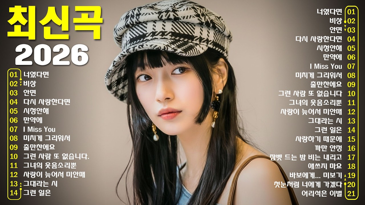 💿 일할 때 듣기 좋은 감성 발라드 100곡｜광고 없이 즐기는 베스트 명곡 모음｜하루 종일 마음을 감싸는 힐링 멜로디