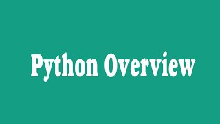 01 _ python overview (Arabic)